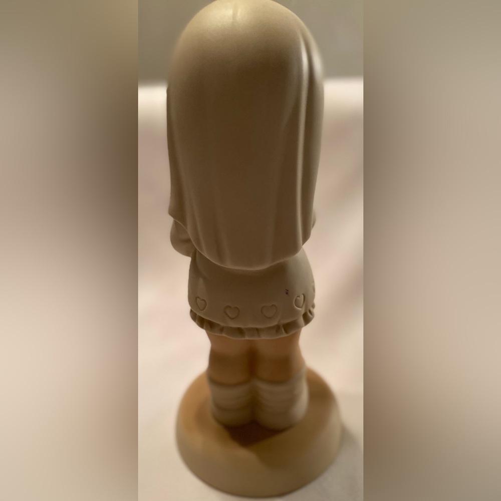 Memories Of Yesterday Enesco Figurine Here Comes the Bride God Bless Her Enesco - Picture 5 of 7